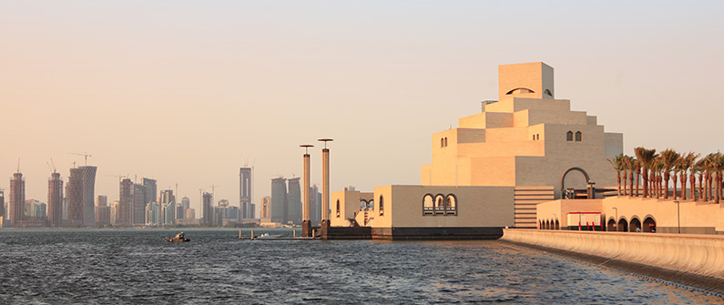 Visit the Museum of Islamic Art, built on an island off of the historic dhow harbor, for a taste of Qatar’s rich culture © Paul Cowan - shutterstock