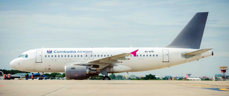 Cambodia Airways plans to rapidly expand its fleet as it expands flights throughout the region.